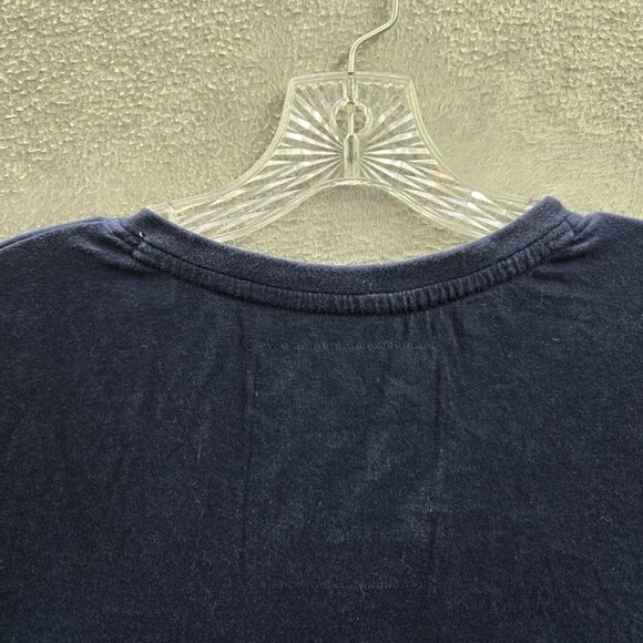 VINTAGE LL Cool‎ J Men Shirt 2XL Blue Argyle Graphic Grunge Streetwear Y2K Tee - Picture 7 of 10